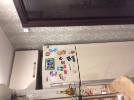 Вот мое, был коридор в хрущевке, стал нишей с одной стороны для холодильника (на фото) и с другой стороны углом заказного шкафа со стороны зала) правда теперь вход на кухню через зал