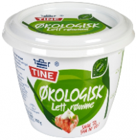 Нет, просто это моя любимая сметана в Норвегии, которую я покупаю, еще есть экологическая сметана Lettrømme.
Вот компания, которая эту сметану выпускает:)