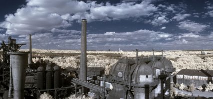 Индустриальная красота Германии: завораживающие инфракрасные фото