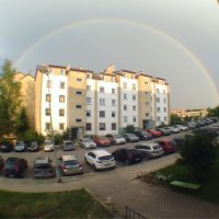 обычный вечер на окраине Вильнюса