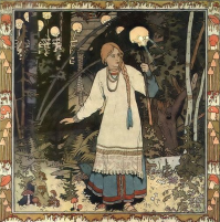 меня с детства Васнецов и Билибин  впечатлили .