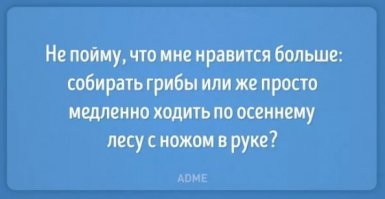 Сходил я как-то по грибы