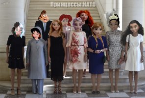 У меня тут есть сборище первых ледей государств НАТО.