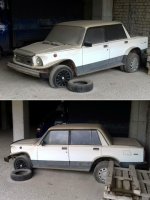 Задние двухскатные?