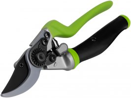 а у секатора вторая рабочая поверхность тупая