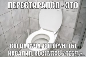 Туалетный юмор: когда ходить по нужде становится веселее