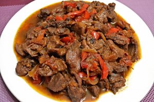 Лосятина вкусная....