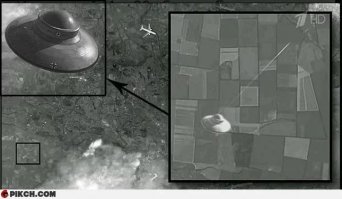 А вот еще 100% настоящие фотографии с американского спутника.