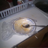 А вот тут в чем выигрыш?

пакет-то все равно придется стирать