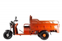 Ну-ну, давно уже есть похожее. 

Технические характеристики: 

106500.00 руб.
Максимальная скорость: 35 км/ч.
Максимальное расстояние на одной зарядке: от 45 до 95 км (в зависимости от выбранной модификации аккумулятора)
Аккумулятор: без аккумулятора, совместимость  60 В от 26Ач до 55Ач (приобретается отдельно)
Тормоза: передние - барабанные, задние - барабанные ножной.
Ручной тормоз - есть.
Двигатель: 60 В  1000 Вт
Общий вес: 188 кг
Рама: стальная, с откидывающимся кузовом.
Размер кузова д*ш*г:  1450*1010*440/300 мм.
Размер общий д*ш*в:  2950*1080*1350 мм.
Подвеска: мощная вила, рассчитанная под высокие нагрузки, задние продольные рессоры.
Задний мост не разрезной с дифференциалом.
Комплект светотехники фара передняя с ближним и дальним светом, задний фонарь, поворотники
Максимальная нагрузка: 750 кг

DT 1226 26Ah пробег от 25 до 45 км срок службы 2 года цена  3650 за штуку, комплект 18250 руб
DT 1233 33Ah пробег от 30 до 55 км срок службы 2 года цена  3900 за штуку, комплект 19500 руб
DT 1240 40Ah пробег от 40 до 75 км срок службы 2 года цена  4800 за штуку, комплект 24000 руб
  
DTM 1233 33Ah пробег от 30 до 55 км срок службы 3 года цена  5300 за штуку, комплект 26500 руб
DTM 1240 40Ah пробег от 40 до 75 км срок службы 3 года цена 7500 за штуку, комплект 37500 руб
DTM 1255 55Ah пробег от 55 до 95 км срок службы 3 года цена  7900 за штуку, комплект 39500 руб

Хотя батарей и отдельно покупаются но они намного дешевле литивых.