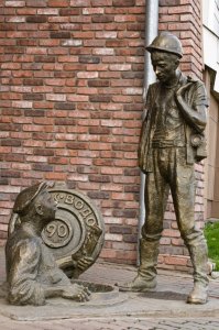 Наш Красноярск - город фонтанов и памятников