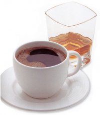 Кофе Корретто   напиток итальянского происхождения, на основе кофе с добавлением ликера. Готовится из эспрессо с добавлением ликера, обычно с граппой, но иногда с самбукой или бренди. За пределами Италии известно также как  Эспрессо Корретто .У нас более известен как,кофе с коньячком)