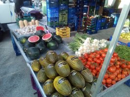 Рынок в Торревьехе. Испания. 15 сентября 2017 год;)