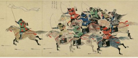 1286 г.  Мёко сурай экотоба , Такэдзаки Суэнага, просветитесь. И этот человек пишет в интернет попозориться, отличная сохранность, в Японии мечи 8 в. в идеальном состоянии. И не китайцы нападали, а монголы с китайцами на китайских и корейских кораблях. Читаем, просвещаемся, меньше пишем, больше учимся в классе и домашнее задание делаем.