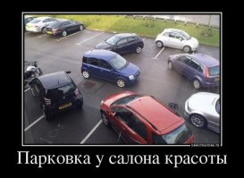 Вот что случается, когда за руль садится истинная автоледи