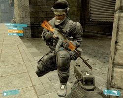 В своё время делал оружейный мод для Ghost Recon Advanced Warfighter, выкладывал на буржуйском профильном форуме, на тот момент мне сказали, что это лучший мод АК который был, а как иначе, ведь Калаш должен быть лучшим, не только в реале %)
В свойствах автомата я ещё прописал бронебойность пуль, то есть в игре он прошивал автомобили, броники и каски, ну что бы всё как в жизни %) В итоге, когда собирались в "кооператив", вся команда брала Калаши, потом ещё им подствольник сделал, так это вообще команда терминаторов получалась )