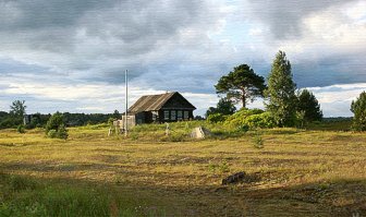 Для примера. Сверху фотография из интернета. Снизу - картина :)