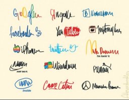 если бы врачи писали логотипы