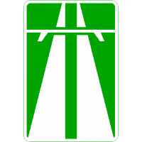 Да легко: 
16.1. На автомагистралях запрещается:

движение грузовых автомобилей с разрешенной максимальной массой более 3,5 т далее второй полосы;

16.3. Требования данного раздела распространяются также на дороги, обозначенные знаком 5.3.
А Симферопольское шоссе как раз знаком автомагистраль обозначена. На том же МКАДе, который знаком 5.3 обозначен, висят по всей протяжённости информационные табло, где написано, что грузовому транспорту запрещено двигаться дальше второй полосы.