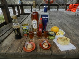 Свежий гребешок тоже хорош на закусь