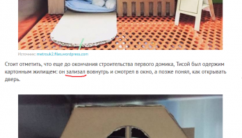 Домики для кошки из картона