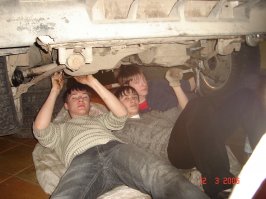 Чудесные были времена)) Замена стабилизатора)