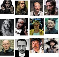 Mads Mikkelsen   гений перевоплощения, все эпохи от викинга до бондианы, все жанры от забойщика кур, ковбоя, учителя бальных танцев до убийц, и даже разные гендеры от гея до любовника королевы. Талантлив, не поспоришь.