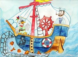 Да уж... С пропорциями у Церетели явно какая-то беда.