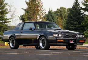 1987 Buick GNX
 Все выпущенные авто GNX были чёрного цвета. И ещё: Regal, Grand National, T-type и GNX - разные модификации модели Регал. Засветился в фильме Форсаж (2008) как авто Доминика Торетто (Вин Дизель).
Разгон до 100 км/ч -  6 сек 
Мощность двигателя - 276  л.с. 
488  Нм   при  3000  об/мин.
Удельная мощность - 188 л.с./т 
5.33  кг на 1 л.с.
Объем двигателя - 3791 см  
73  л.с. с литра
Вес автомобиля - 1470 кг