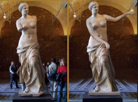 Даже если венере милосской вернуть руки то потеряется весь шарм.А не дай бог раскрасить