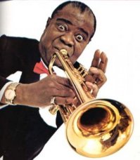 который Луи. только ошибочку допустил, он на тромбоне лабал.