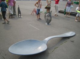 Я уверен такой ложкой!