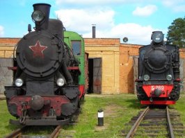 А музей паровозов???