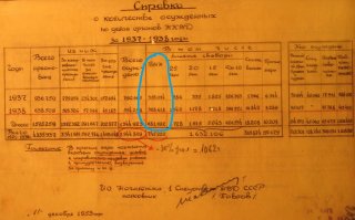 Тяжёлый случай. Как говорил Остап Бендер, "иногда не помогает даже чтение газет".
Ещё раз привожу справку. Там обведено синим. На всякий случай: ВМН - это "высшая мера наказания".
Ниже цифра по 21-38 годам.