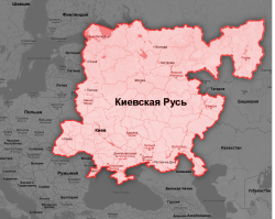 Потому что историю учить надо. Украина была немного раньше создания этих карт, и немного позже.
П.С. Осторожно! Возможен сильный подрыв пукана