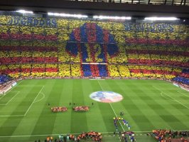 1 и 6 - это хорео, а не баннер. как по мне, хорео - это высший пилотаж среди фанатов. ни один баннер не сравнится по сложности с хореографией трибун.