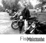 ребят, вот он я и я на мотофестивале встретились... 25 лет не виделись...