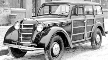 Тогда 412-х ещё в проекте не было. (ц)

а при чём здесь 412-ый, уважаемый? Это МЗМА-400/421 в стиле "вуди", а не трофейный "опель". То, что это клон кадета или олимпии, не делает Москвич 400 "трофейным".