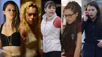 Татьяна Маслани из сериала Темное Дитя. Настолько разные образы, каждый персонаж со своими привычками/манерой речи/акцентом. Сам сериал может и не то чтобы отличный, но она там просто бесподобна, из-за неё стоит глянуть.