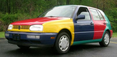 это пародия на Гольф Арлекин