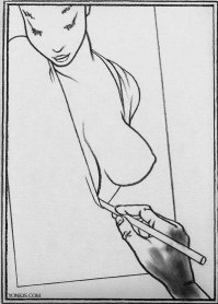 Супер-реалистичные рисунки шариковой ручкой от студента из Нигерии