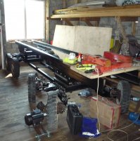 Челябинский восьмиколесный вездеход на агрегатах "Победы"