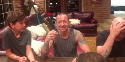 Про Честера... Вот он за несколько часов до смерти