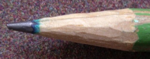 Химический карандаш, отличная вещь.  А сейчас достать проблема.