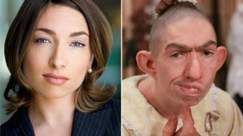 Блин, ей за эту роль "Оскара" нужно дать! Я, честно, думала, что это она такая и есть. Даже мысли не было, что это грим. (Сыграло ещё и то, что там много актёров с отклонениями).