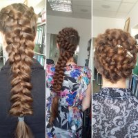 Пожалуй, тоже похвастаюсь: фото в 5 лет, в полтора года и в 41 год: