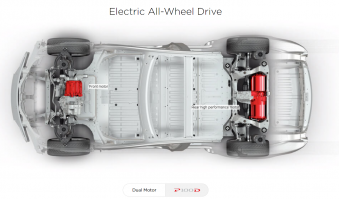 Сейчас она с двумя моторами. Model S переделывают чуть ли не каждые полгода. Но тем не менее, электромотор вряд ли бы так сильно горел.