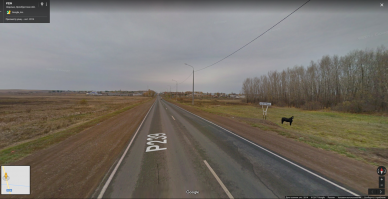 <span style='color:gray'>[мат]</span>, показали дорогу меж двумя деревнями, какой ужас, ай-ай.

Федеральная трасса Р239, которая там проходит, в нормальном состоянии, в чем легко можно убедиться, открыв гуглмапс: