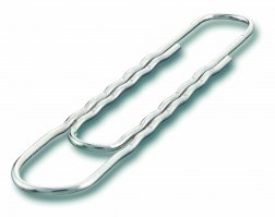 Ну добавлю про скрепку, рефленая скрепка, скрепка с загнутым концом