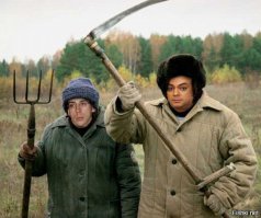 Фотошоп-мастер заставил голливудских знаменитостей хорошенько попотеть на ферме